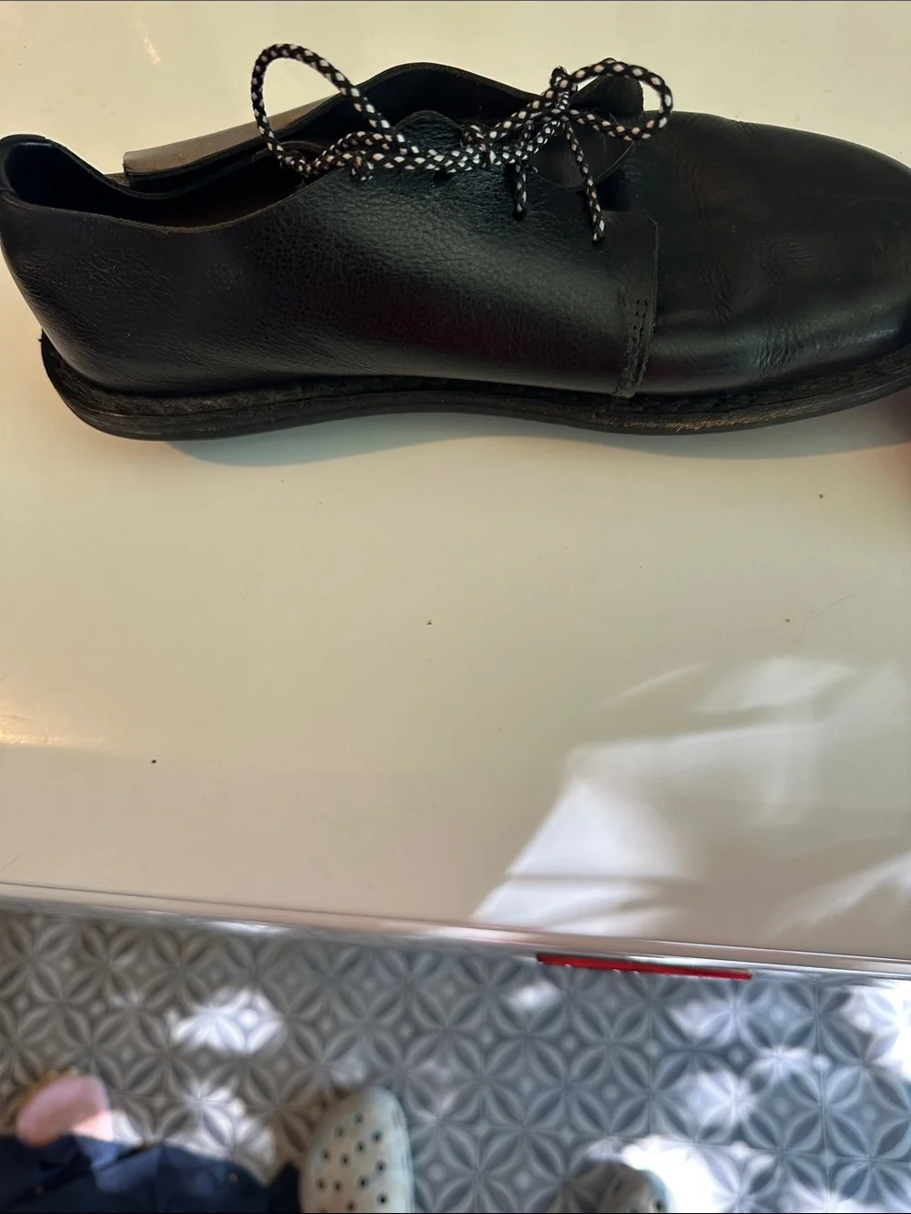 Men's Black Leather Chukka Boots - Sleek Lace-Up Comfort